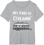 Streamin' Airstream Camping T-shirt