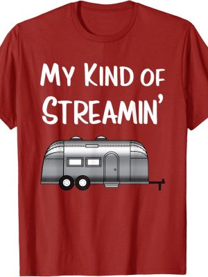 Streamin' Airstream Camping T-shirt