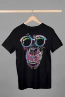 Ducba Monkey artwork print chimpanzee pop art