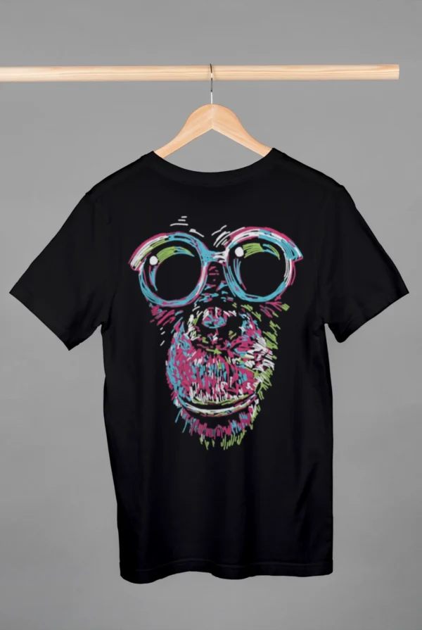 Ducba Monkey artwork print chimpanzee pop art